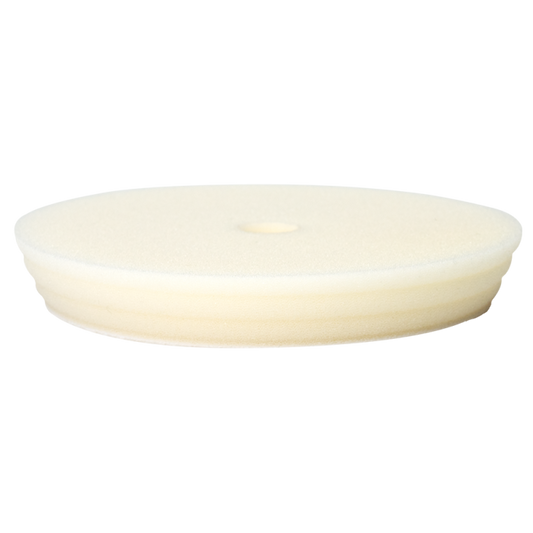 PRECISION 5" HEAVY CUTTING PAD (WHITE) | PROFESSIONAL FOAM PAD FOR PAINT CORRECTION & SCRATCH REMOVAL - 1N